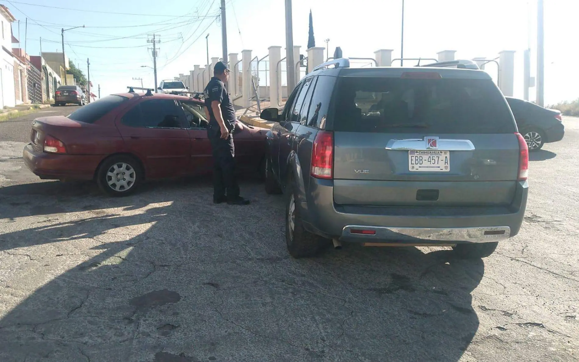 accidente en el potrero